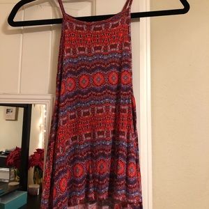 patterned tank top